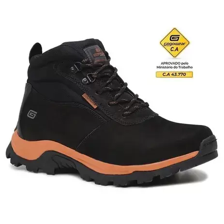 Bota Segurança Adventure EPI CA Gogowear Couro ref X-Terra