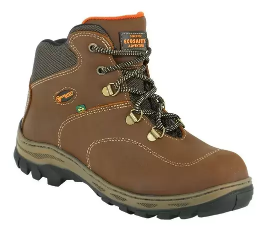 Bota Botina Segurança Bico Pvc Epi Confortavel 410 - Ecosafety